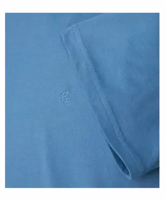 CASA MODA TEE SHIRT Bleu ciel — photo 5