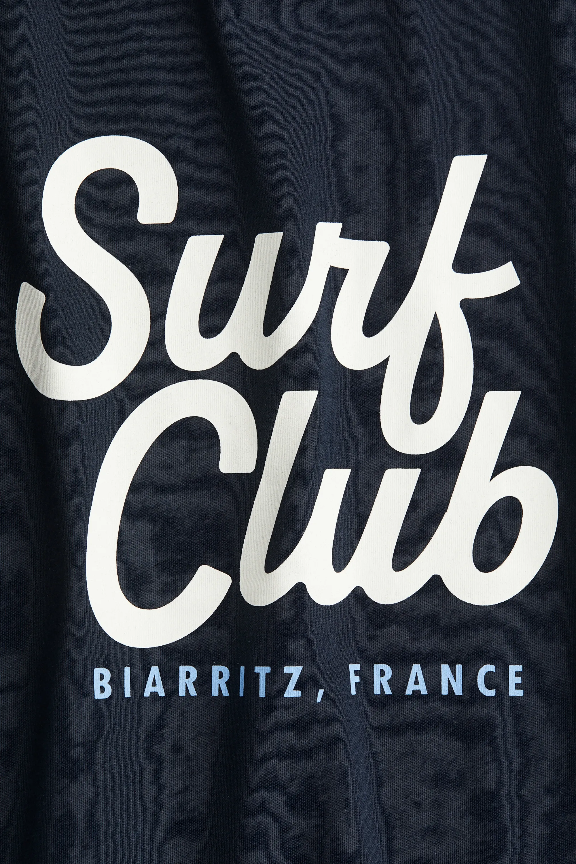 T-shirt oversize - Bleu marine/Surf Club