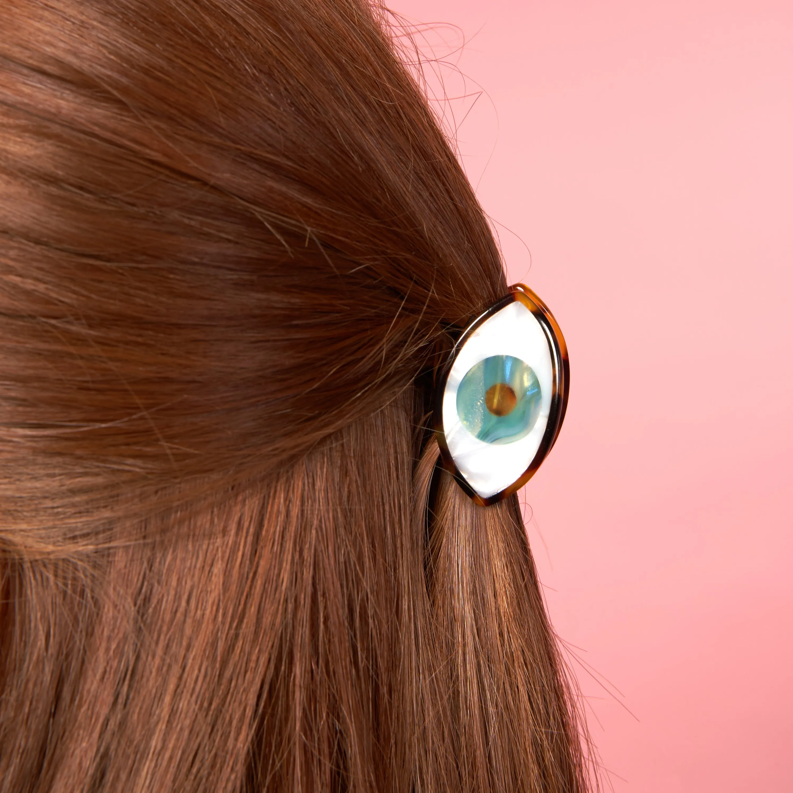 Mini pince à cheveux Oeil bleu Coucou Suzette