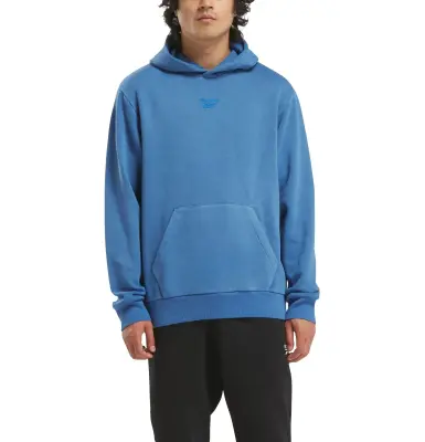 REEBOK SWEAT CAPUCHE  Bleu — photo 2