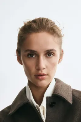 Manteau 3/4 - Taupe foncé — photo 3