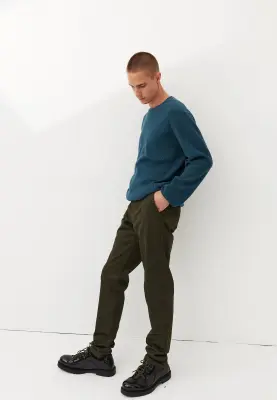 Le pull texturé - Bleu Gris — photo 4