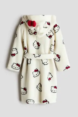 Robe de chambre en polaire - Blanc/Hello Kitty — photo 2