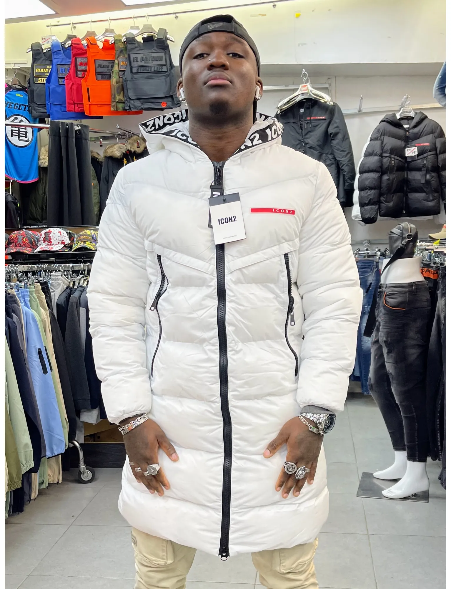 PARKA ICON2 Blanc