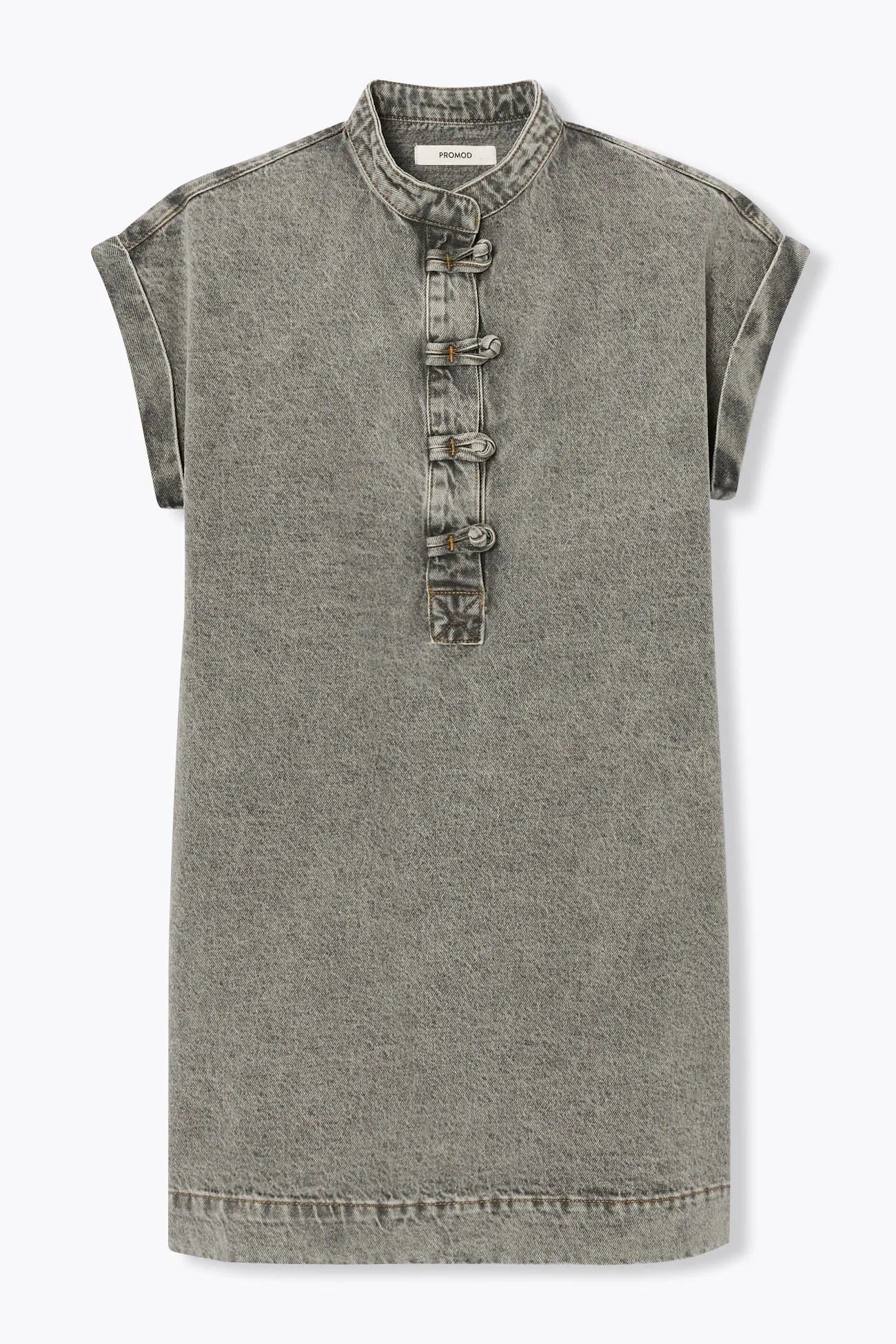 Robe courte en jean