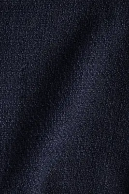Robe en bouclette - Bleu marine — photo 4