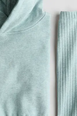 Ensemble 2 pièces en coton - Turquoise clair — photo 3