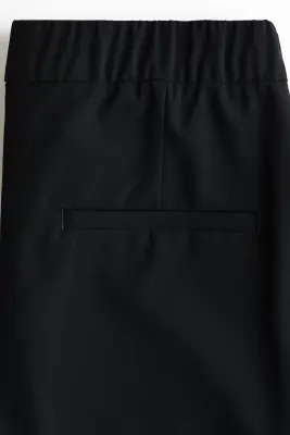 Pantalon chic avec jambes barrel - Noir — photo 3