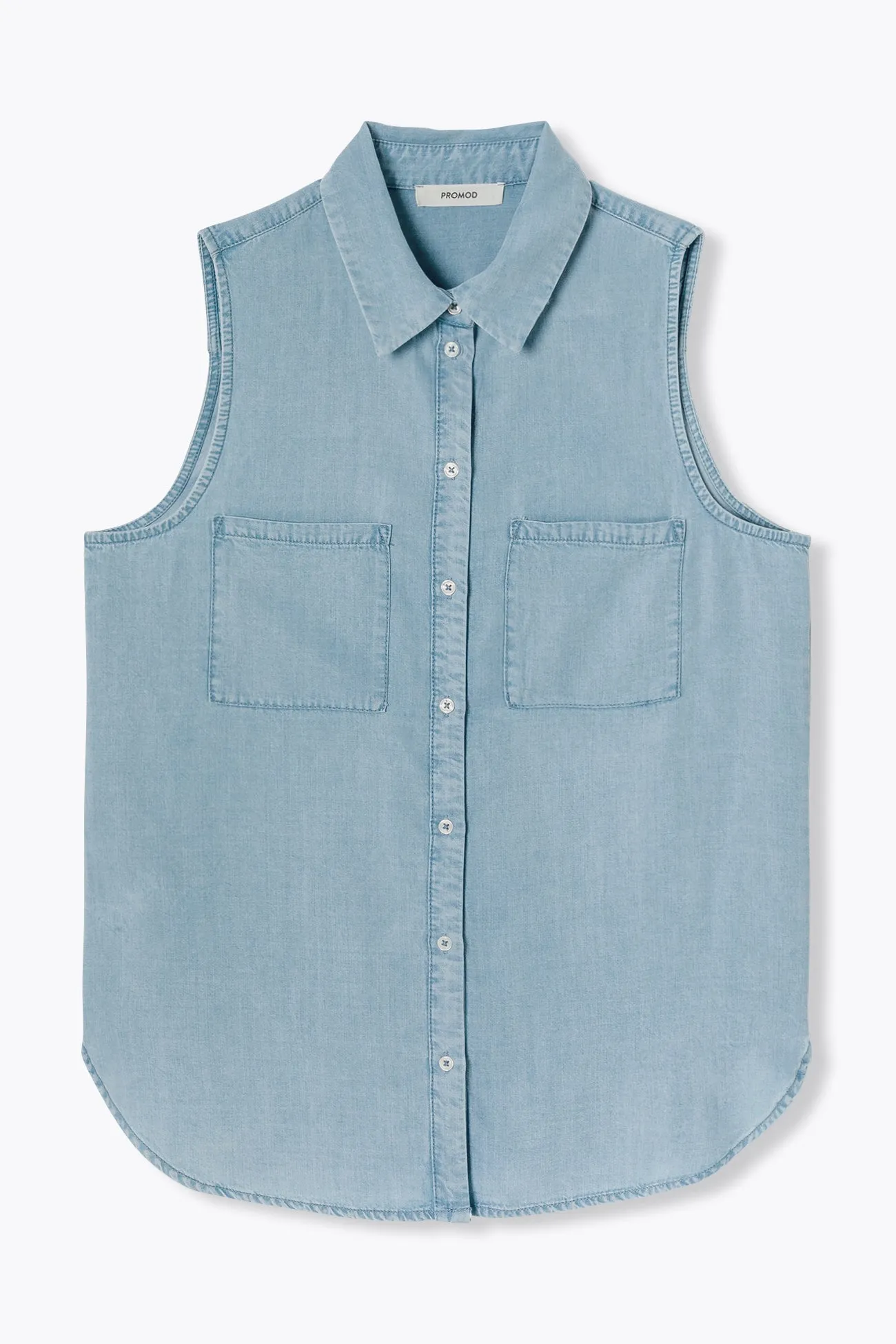 Chemise sans manches Femme
