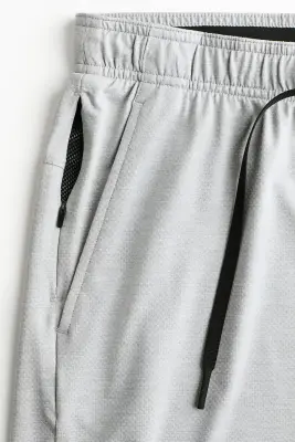Short de sport DryMove™ - Gris clair chiné — photo 5