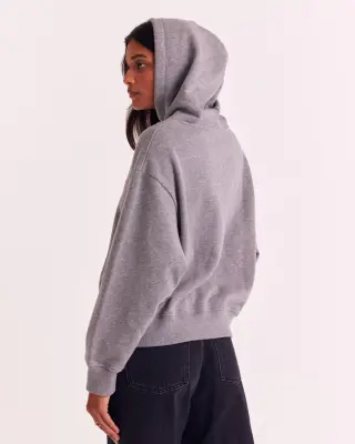 Sweat-shirt Aubin BP eyes gris chiné — photo 3
