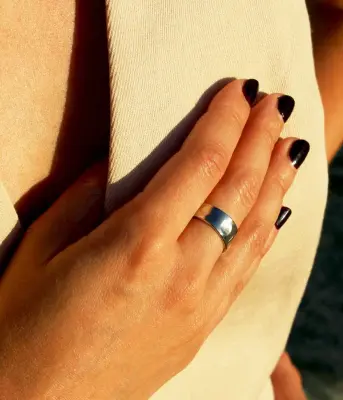 Caprice Paris – Créateur Bague Satis Argent — photo 5