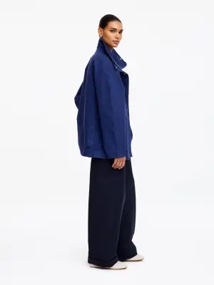 Baskets en nylon et cuir - Blanc cassé — photo 1
