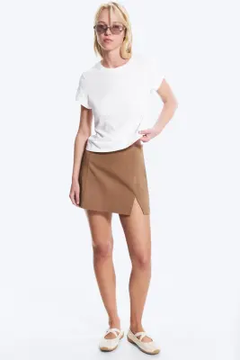 Mini T-shirt coupe standard - Blanc — photo 1