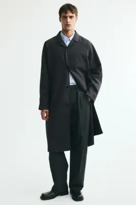 Manteau 3/4 - Gris foncé — photo 2