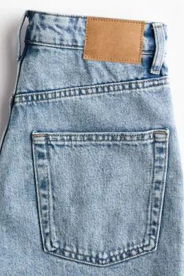 Short Bermuda en denim - Bleu denim clair — photo 4