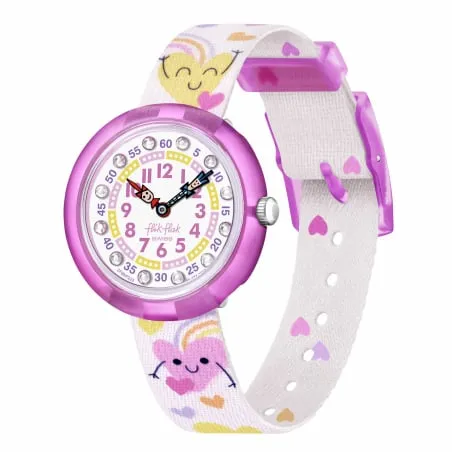 Montre Enfant Flik Flak FBNP223 - BOUNCING HEARTS