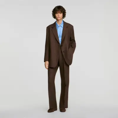 Veste de tailleur à strass