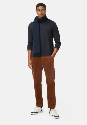 CAMEL ACTIVE CHINO VELOURS GRANDE LONGUEUR Marron — photo 3