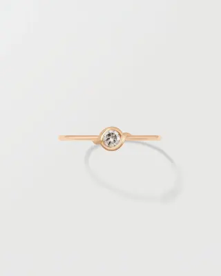 BAGUE ARIANE - Or blanc 18 carats — photo 3