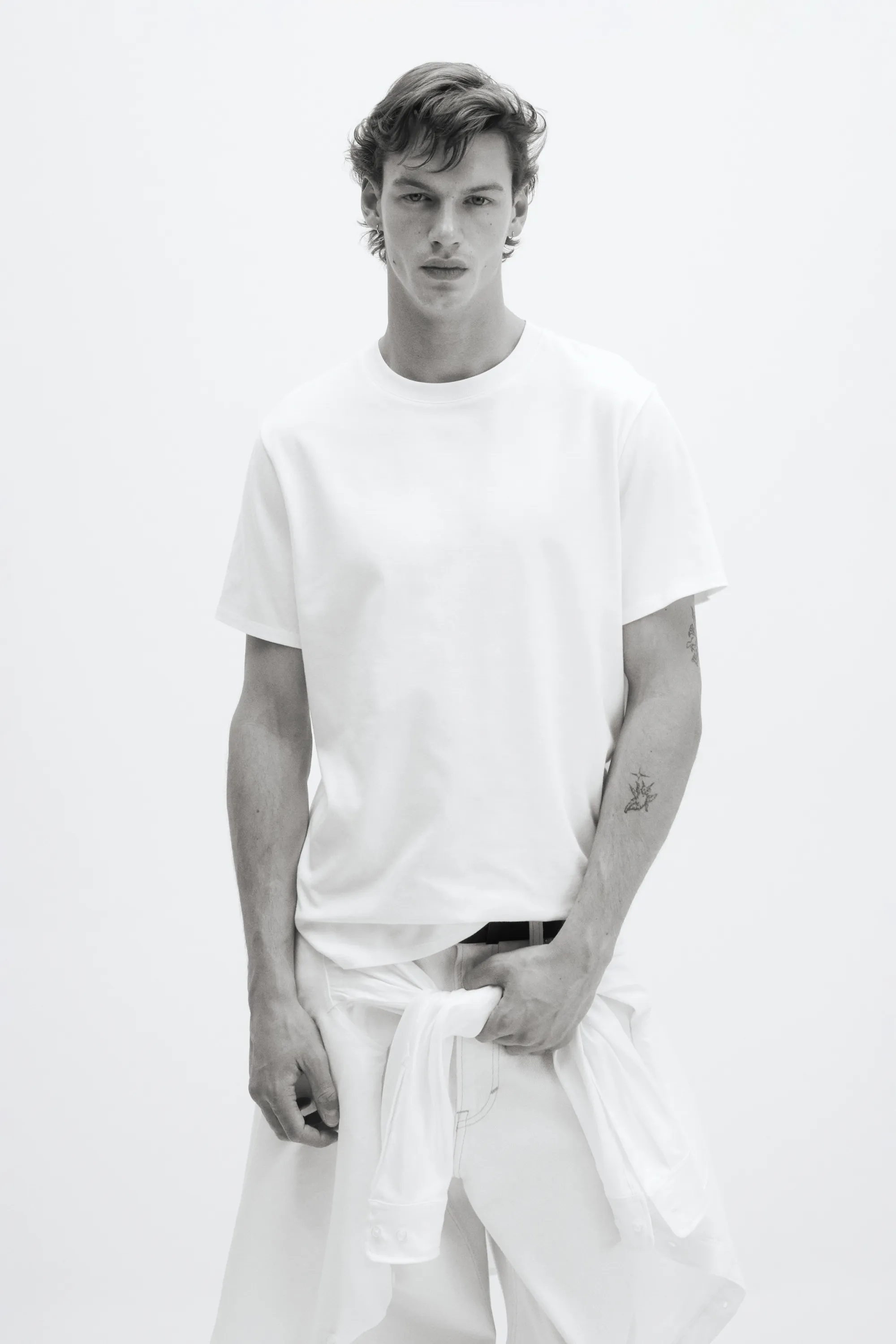 T-shirt Cooling Regular Fit - Blanc