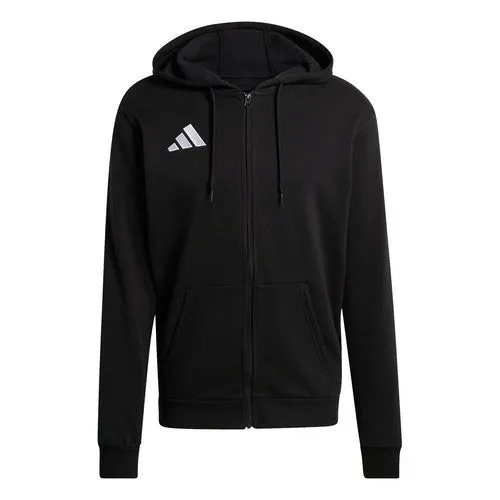 ADIDAS SWEAT ZIP GRANDE LONGUEUR Noir