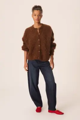 Gilet Alma Cognac Chiné — photo 3