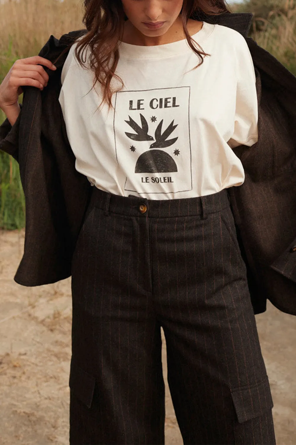 Tee-shirt Janou Creme