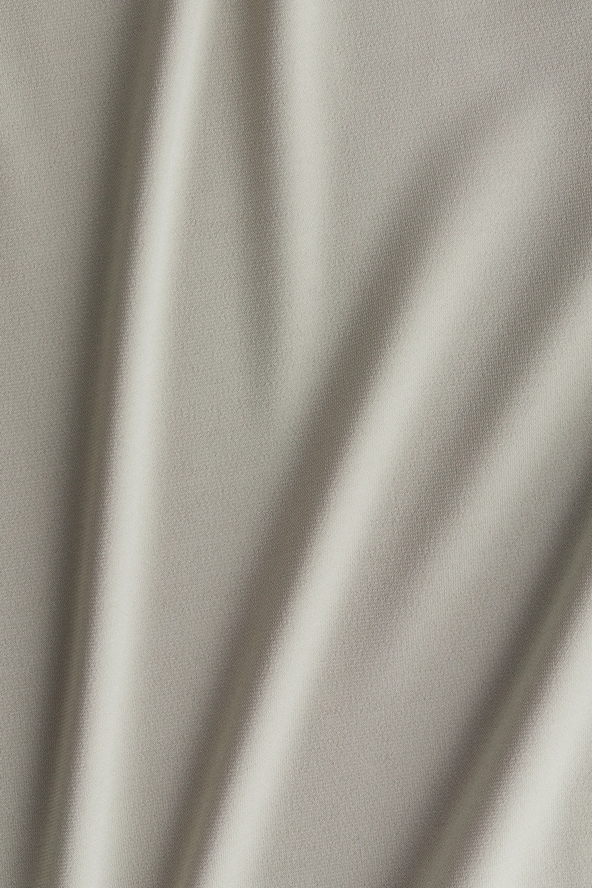 Top en microfibre avec col cheminée - Beige clair