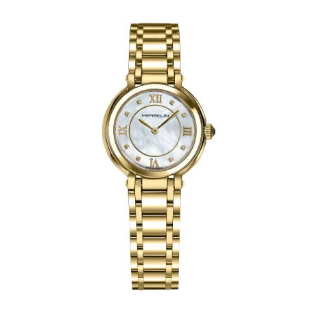 Montre Herbelin GALET Nacre PVD Or Jaune 17430BP59