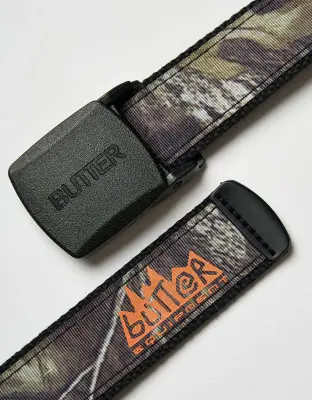 Ceinture Butter Equipment woven belt – Forest camo — photo 2