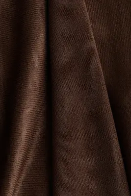 MAMA Pull d'allaitement avec détail façon écharpe - Marron foncé — photo 4