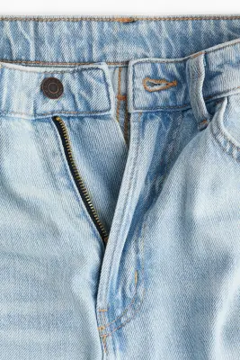 Curvy Fit Wide Ultra High Jeans - Bleu denim clair — photo 1