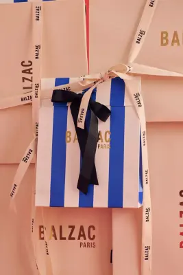 Pochette cadeaux small rayures — photo 2