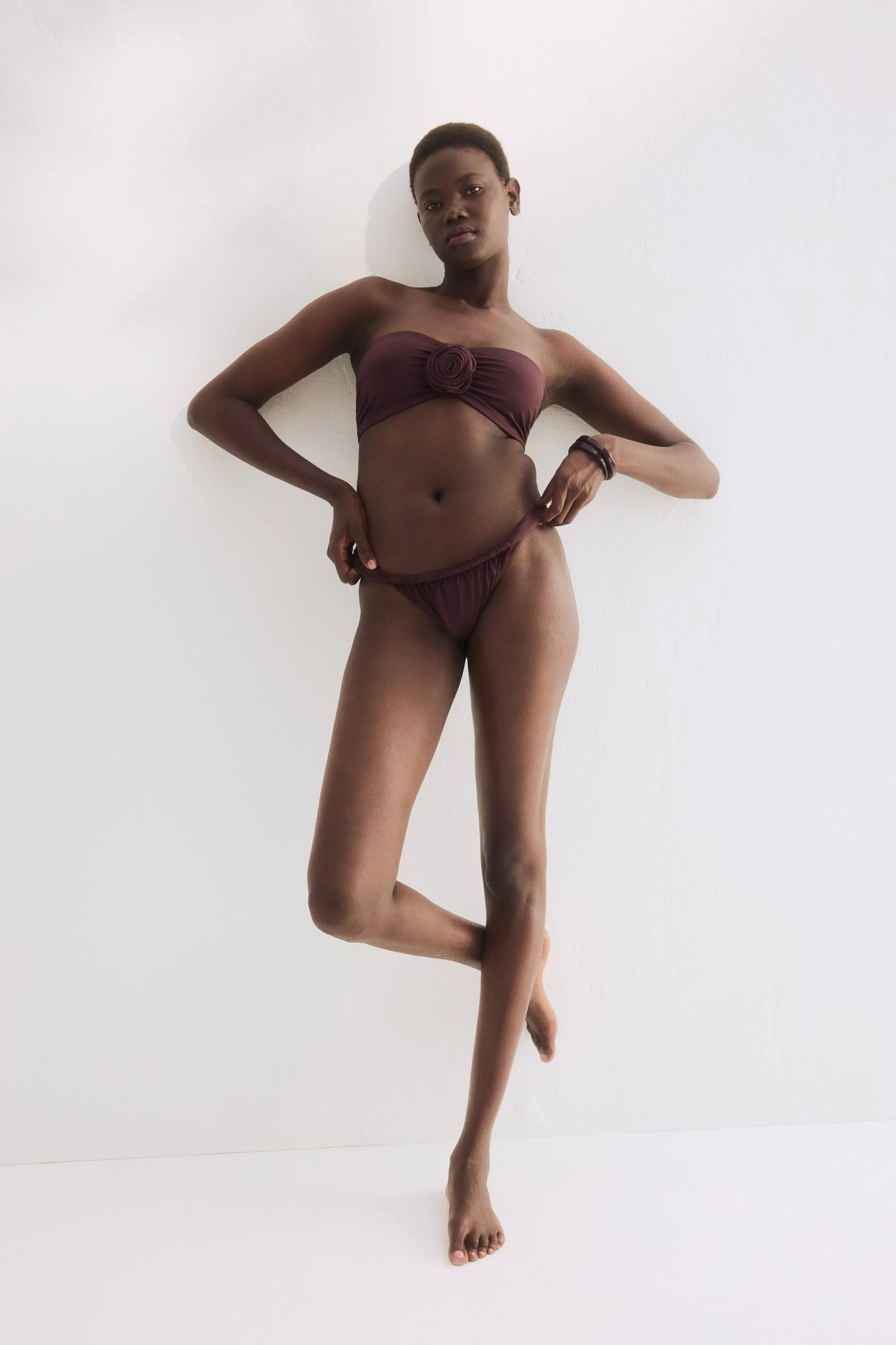 Bas de maillot Cheeky Tanga - Bordeaux