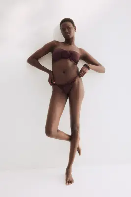 Bas de maillot Cheeky Tanga - Bordeaux — photo 1