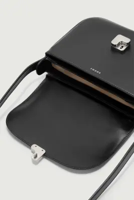 SAC BELLISSIMA MINI NOIR FERMOIR ARGENTÉ — photo 5
