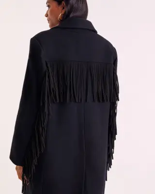 Manteau Marcella bleu marine — photo 2