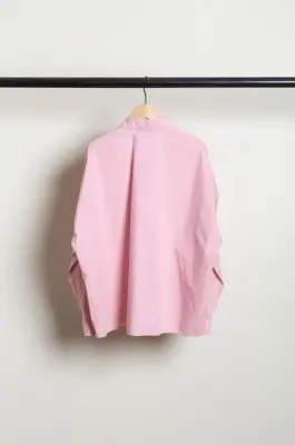 Everyday Shirts – GIOIA 77DT1427 – ROSA UNITO TINTO CAPO / GAR.DYED PINK PLAIN — photo 4