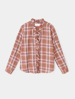 Nouveau ! XIRENA Blouse Kayde Stable Brown COMING SOON ! PRÉCOMMANDE ! — photo 2