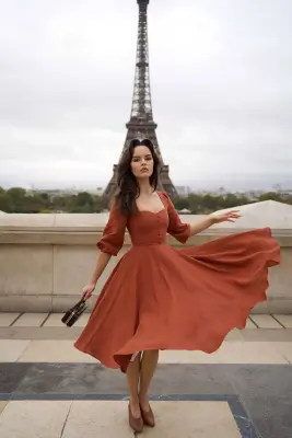 Bardetta Linen Dress — photo 2