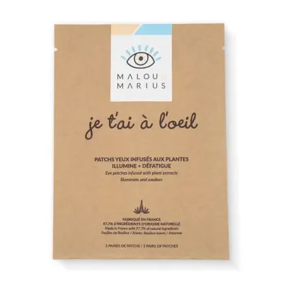 Patch yeux défatiguant & rafraîchissant – Malou & Marius — photo 4