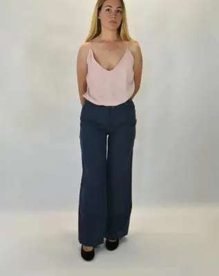 Pantalon Zhéa Lin Marine — photo 10