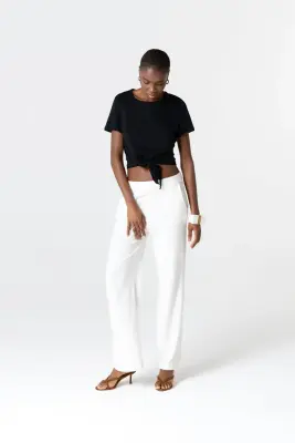 T-shirt en coton supima — photo 2