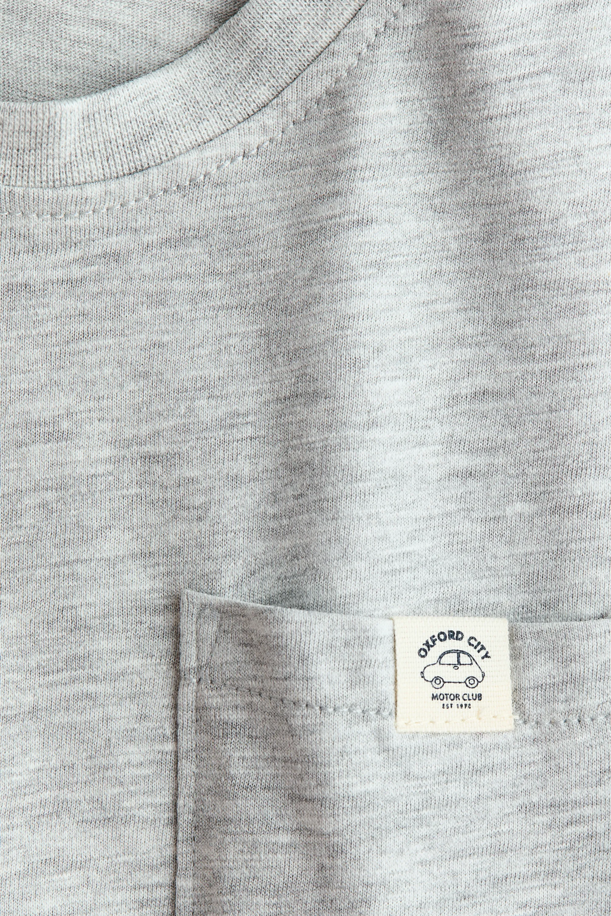 Ensemble 2 pièces T-shirt et pantalon jogger - Gris