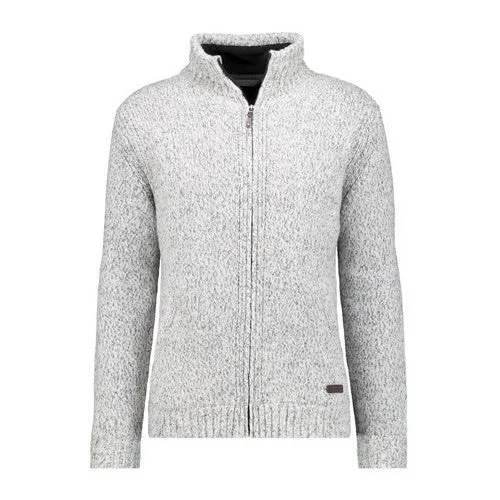 RAGMAN VESTE GRANDE LONGUEUR  FULL ZIP LAINE doublée POLAIRE Gris