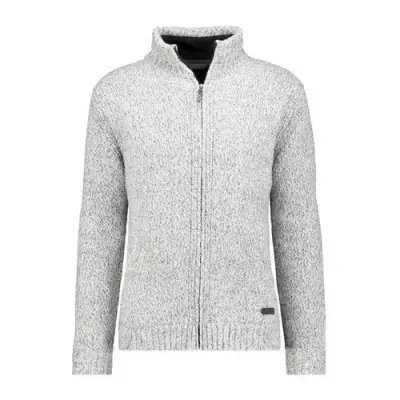 RAGMAN VESTE GRANDE LONGUEUR  FULL ZIP LAINE doublée POLAIRE Gris — photo 1