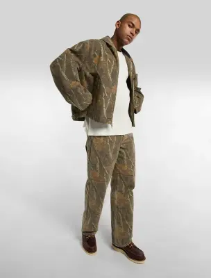 Pantalon Dickies en toile camouflage ample Houck – camo — photo 3