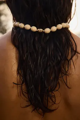 Collier Dina écru — photo 3