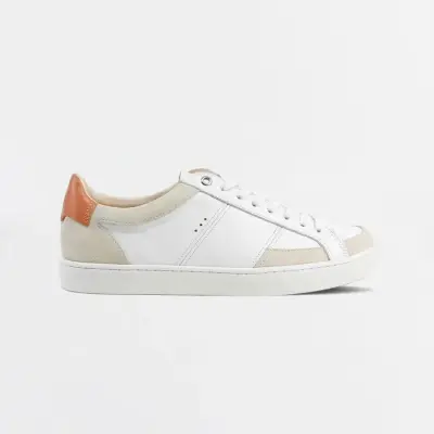 Baskets Hiba Blanc Beige — photo 3